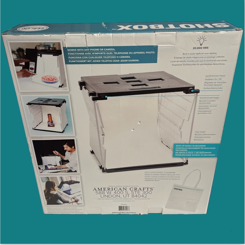 We R Memory Keepers ShotBox Photo Studio Kit